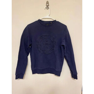 lyle and scott limited Blue Crewneck Sweater XS